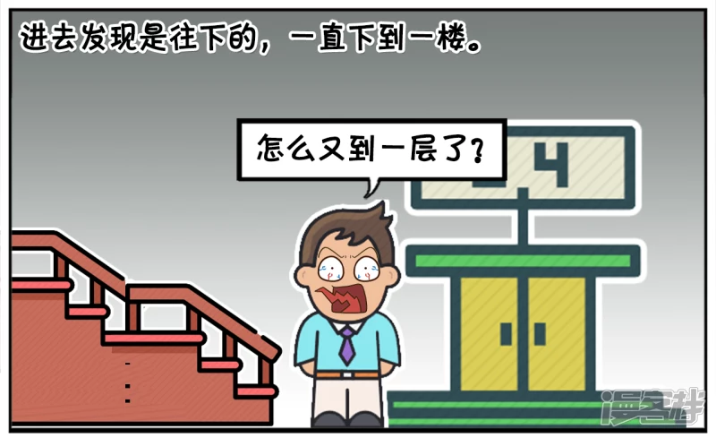 🍲子阳简笔画 子阳下班回家，发现电梯坏了 第6页