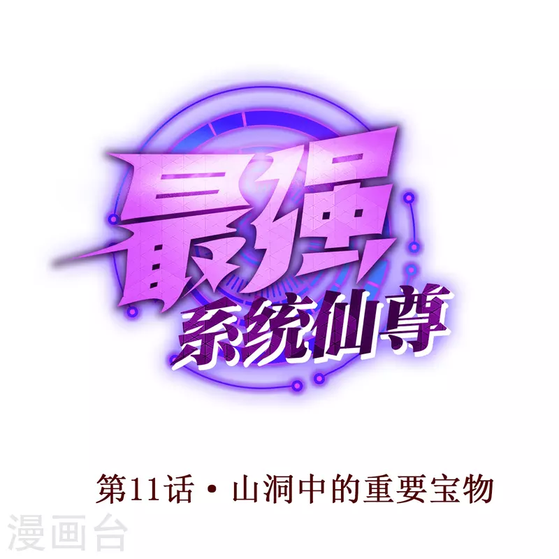 🍲最强系统仙尊 第11话 山洞中的重要宝物 第1页